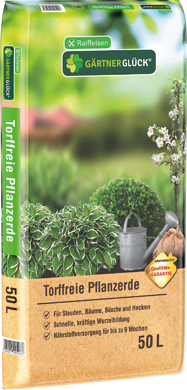 GÄRTNERGLÜCK Torffreie Pflanzerde